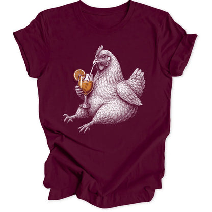 Sippin Chick - Maroon