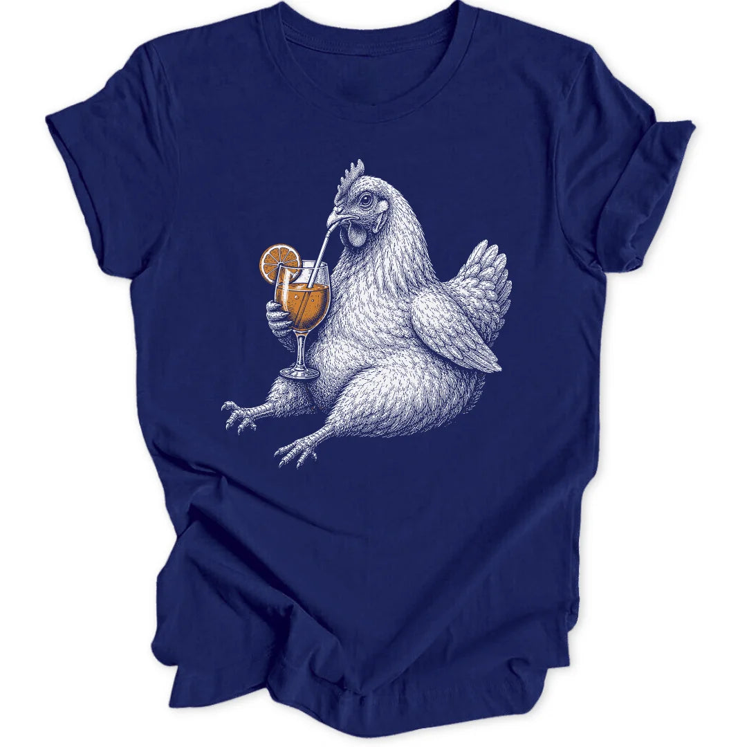 Sippin Chick - Navy