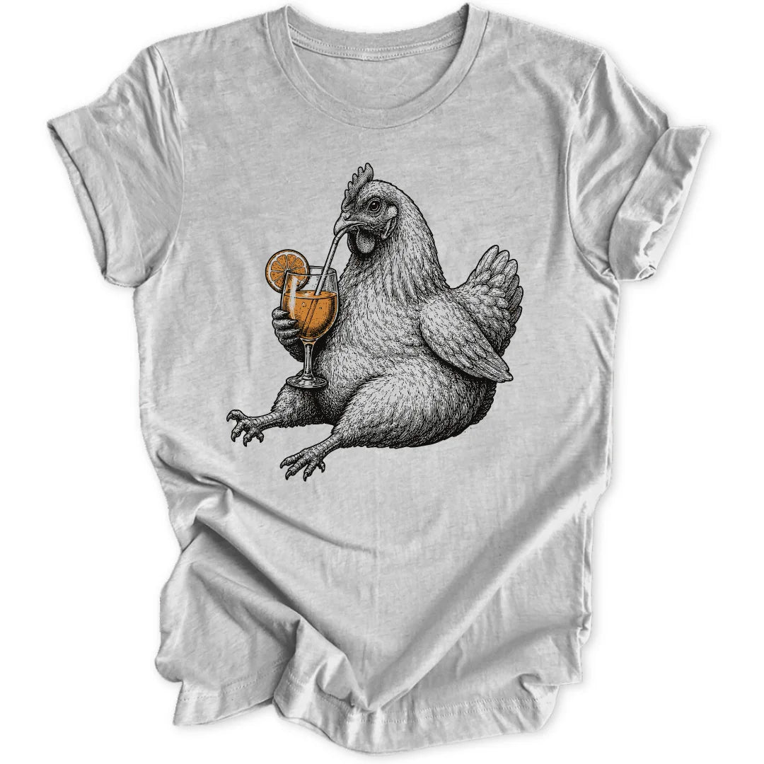 Sippin Chick - Sport Grey
