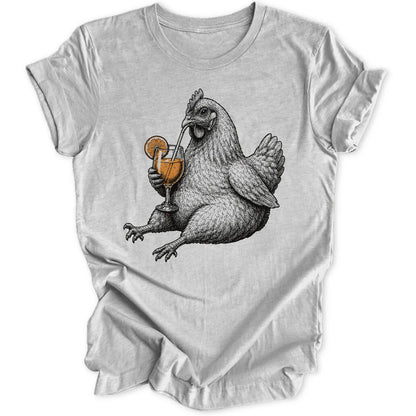 Sippin Chick - Sport Grey