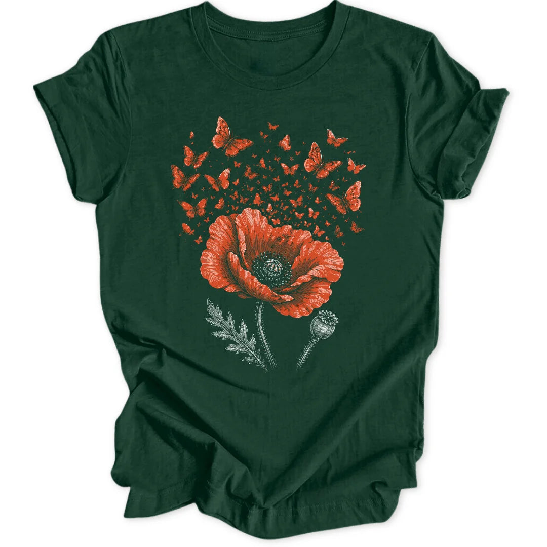 Poppy - Forest Green