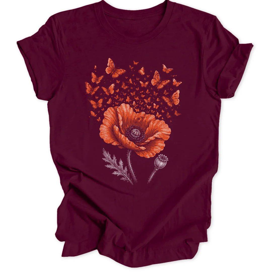 Poppy - Maroon