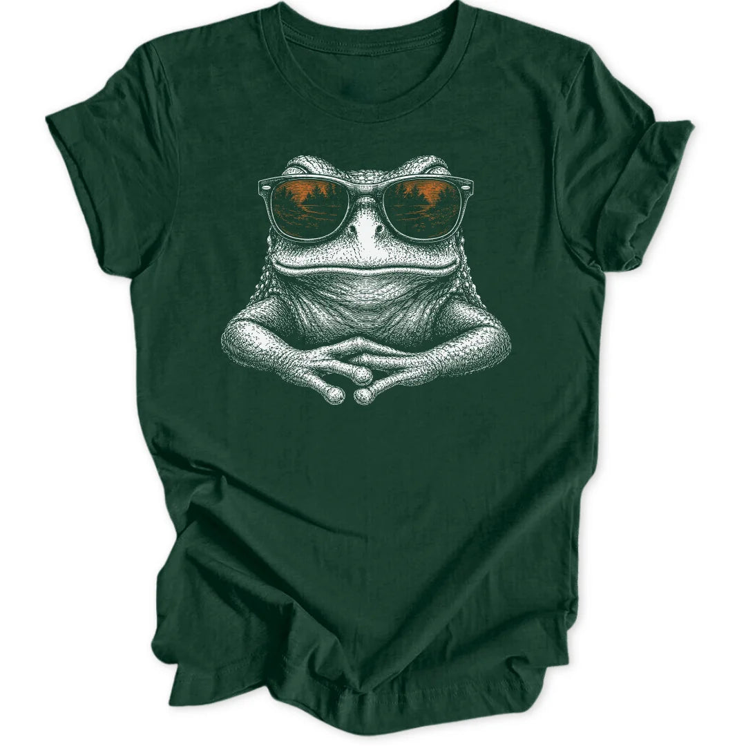 Cool Frog - Forest Green