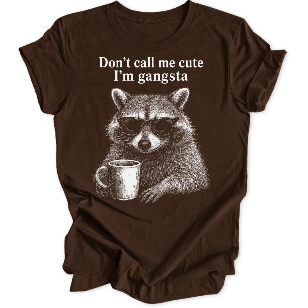 Cute Gangsta Raccoon - Dark Chocolate