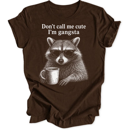 Cute Gangsta Raccoon - Dark Chocolate