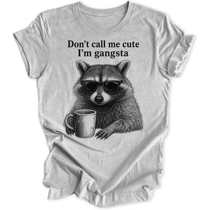 Cute Gangsta Raccoon - Sport Grey