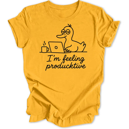 Feeling Producktive - Gold
