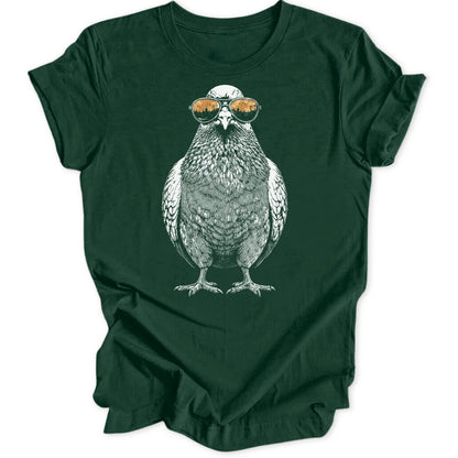 Cool Pigeon  - Forest Green