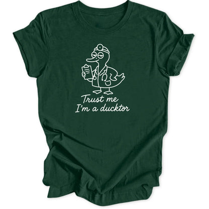 Ducktor Doodle - Forest Green