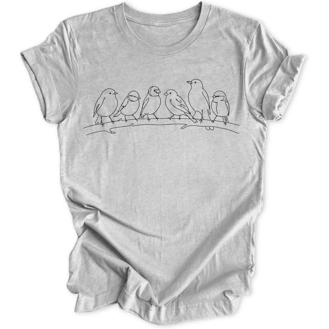 Lineart Birds - Sport Grey