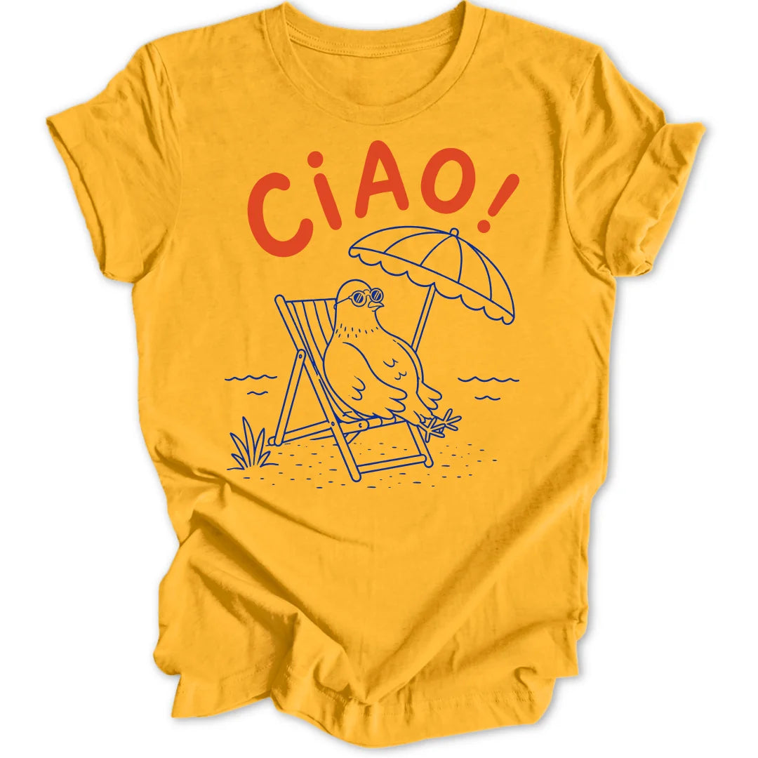 Ciao Pigeon - Gold