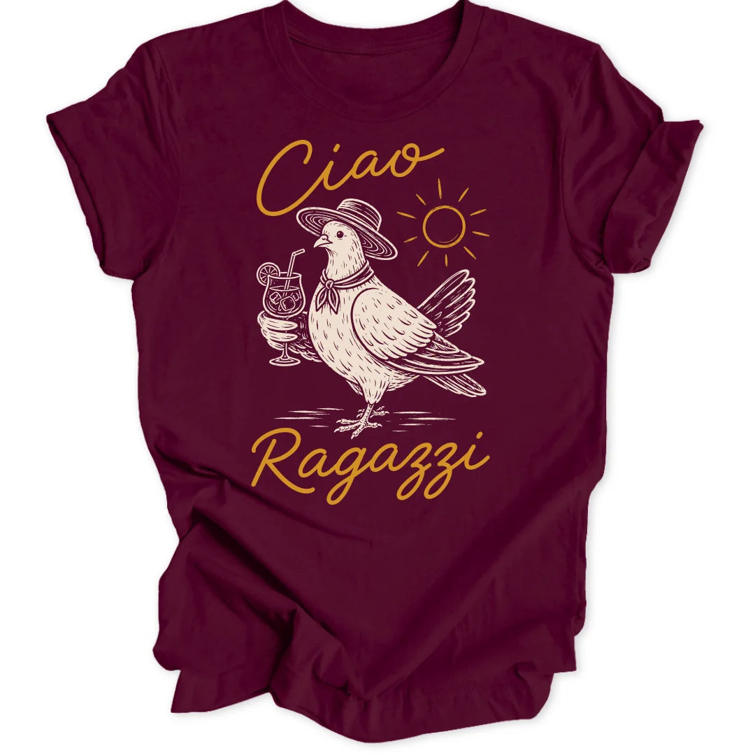 Ciao Ragazzi - Maroon