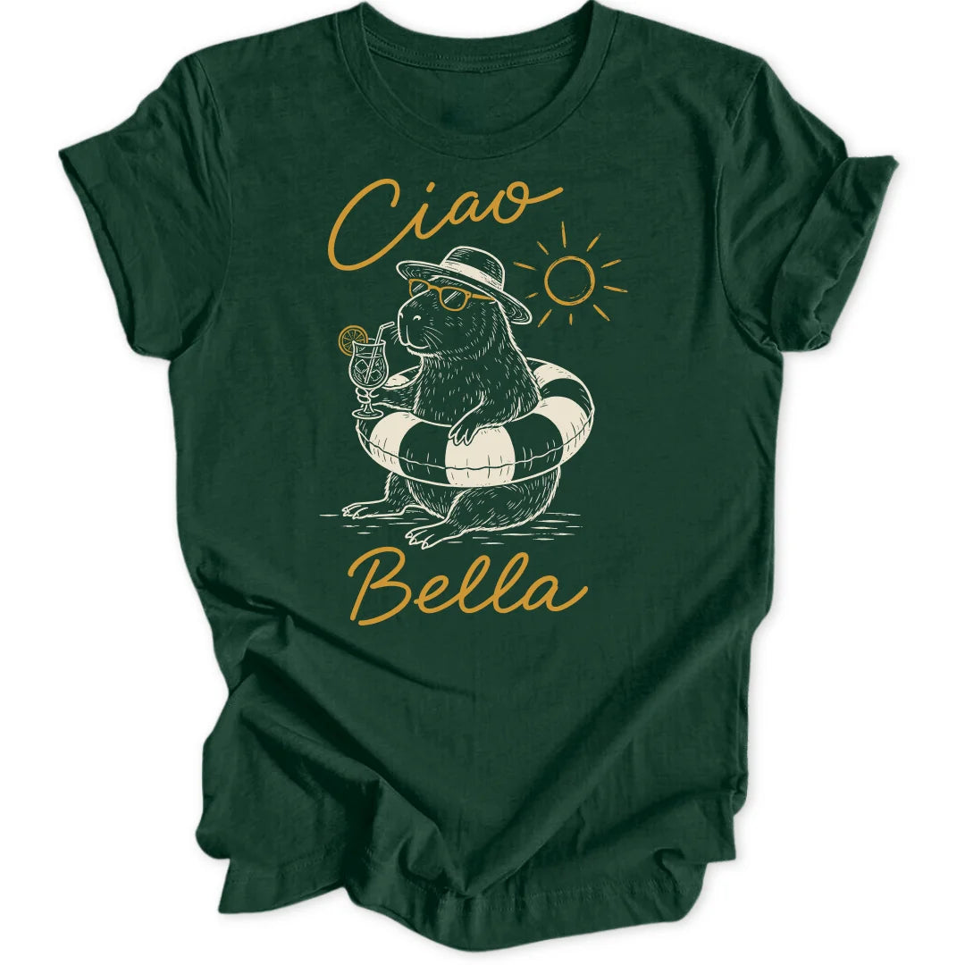Ciao Capybara - Forest Green
