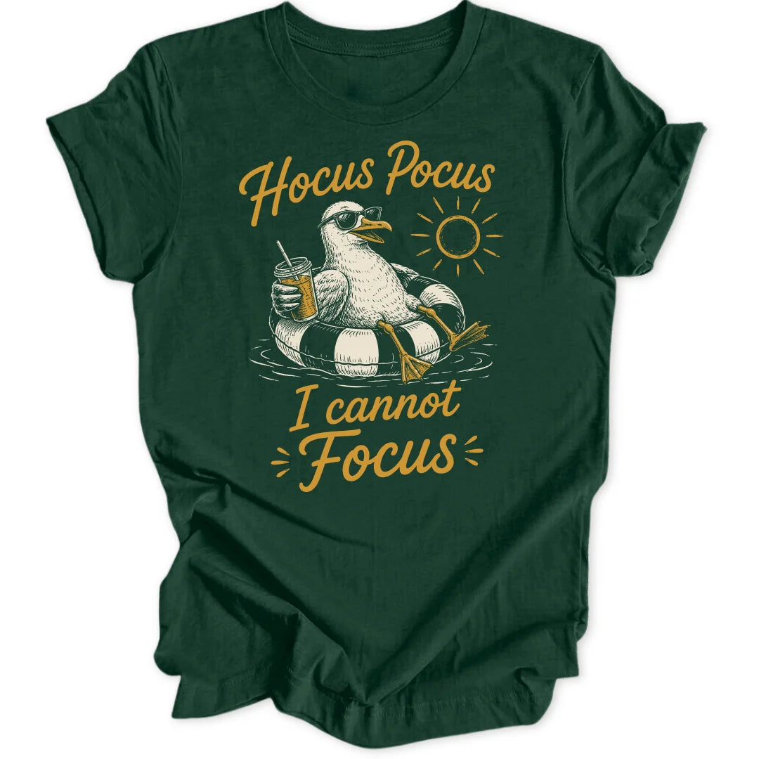 Hocus Pocus Seagul Focus - Forest Green