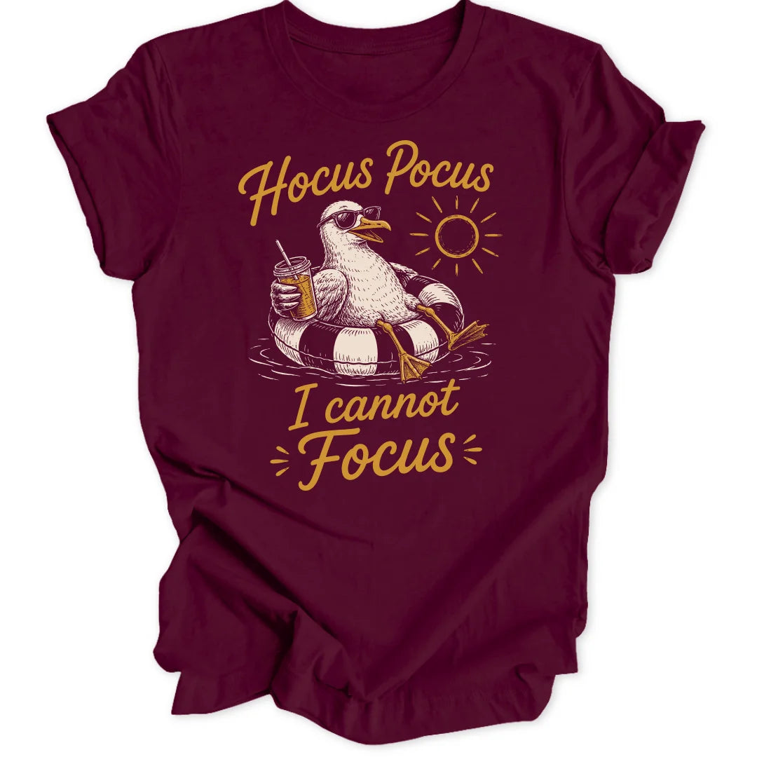 Hocus Pocus Seagul Focus - Maroon