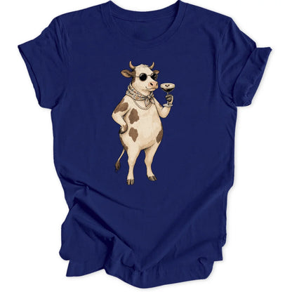 Classy Cow - Navy