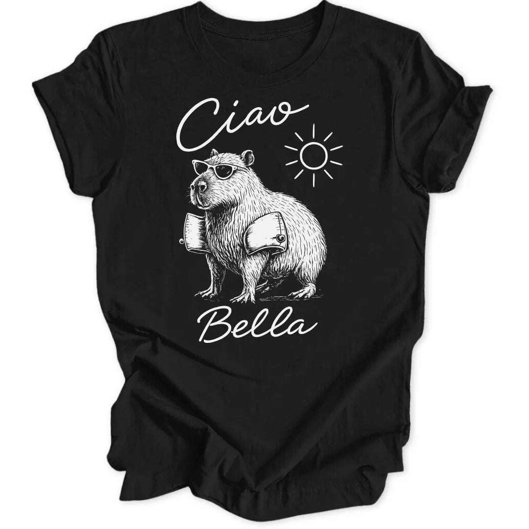 _Ciao Bella Capybara - Black