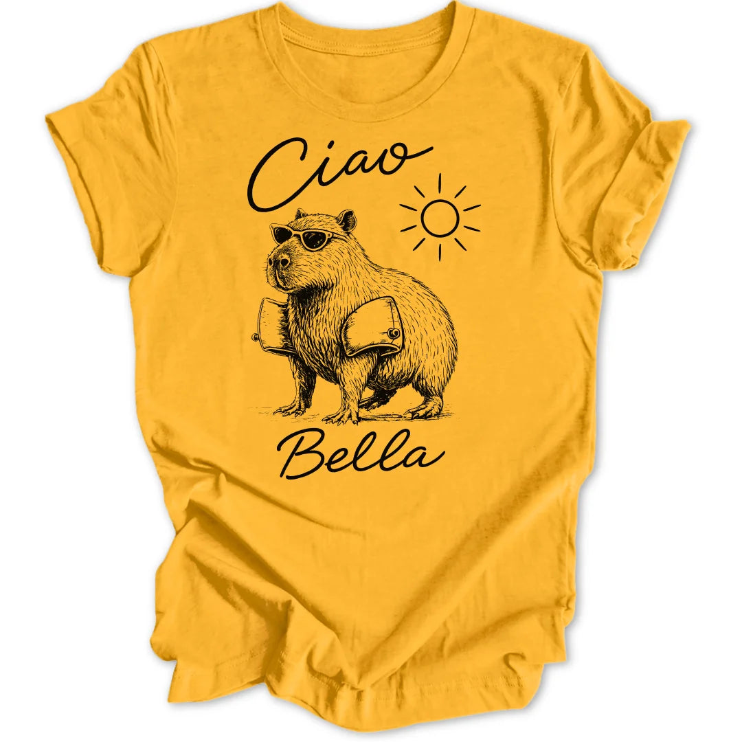 _Ciao Bella Capybara - Gold