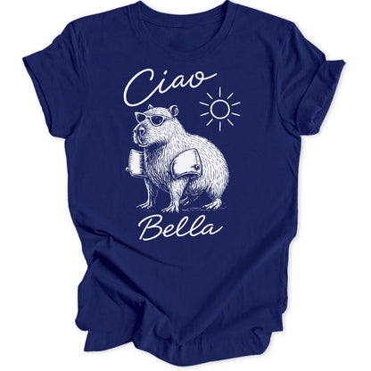_Ciao Bella Capybara - Navy