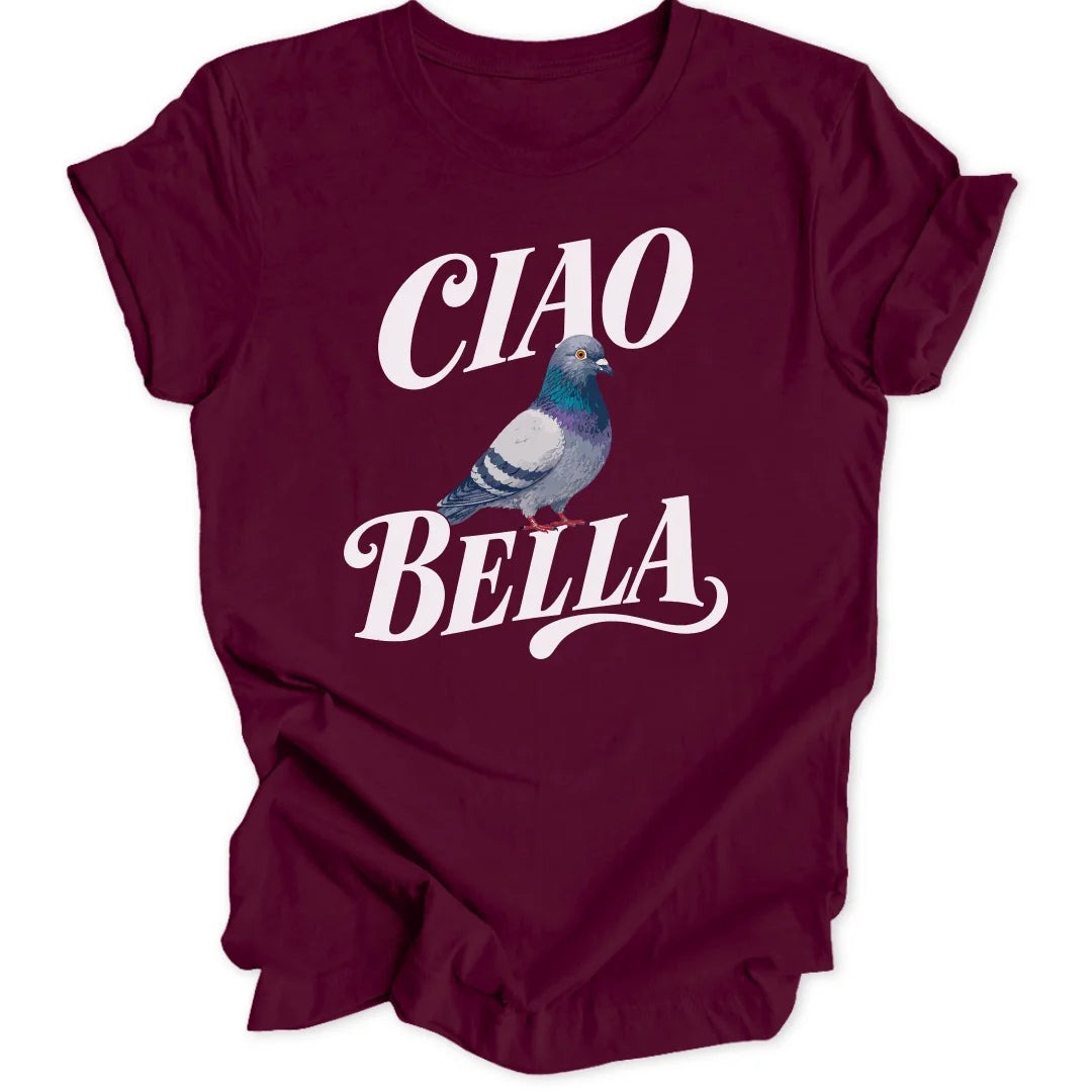_Ciao Bella Pigeon - Maroon