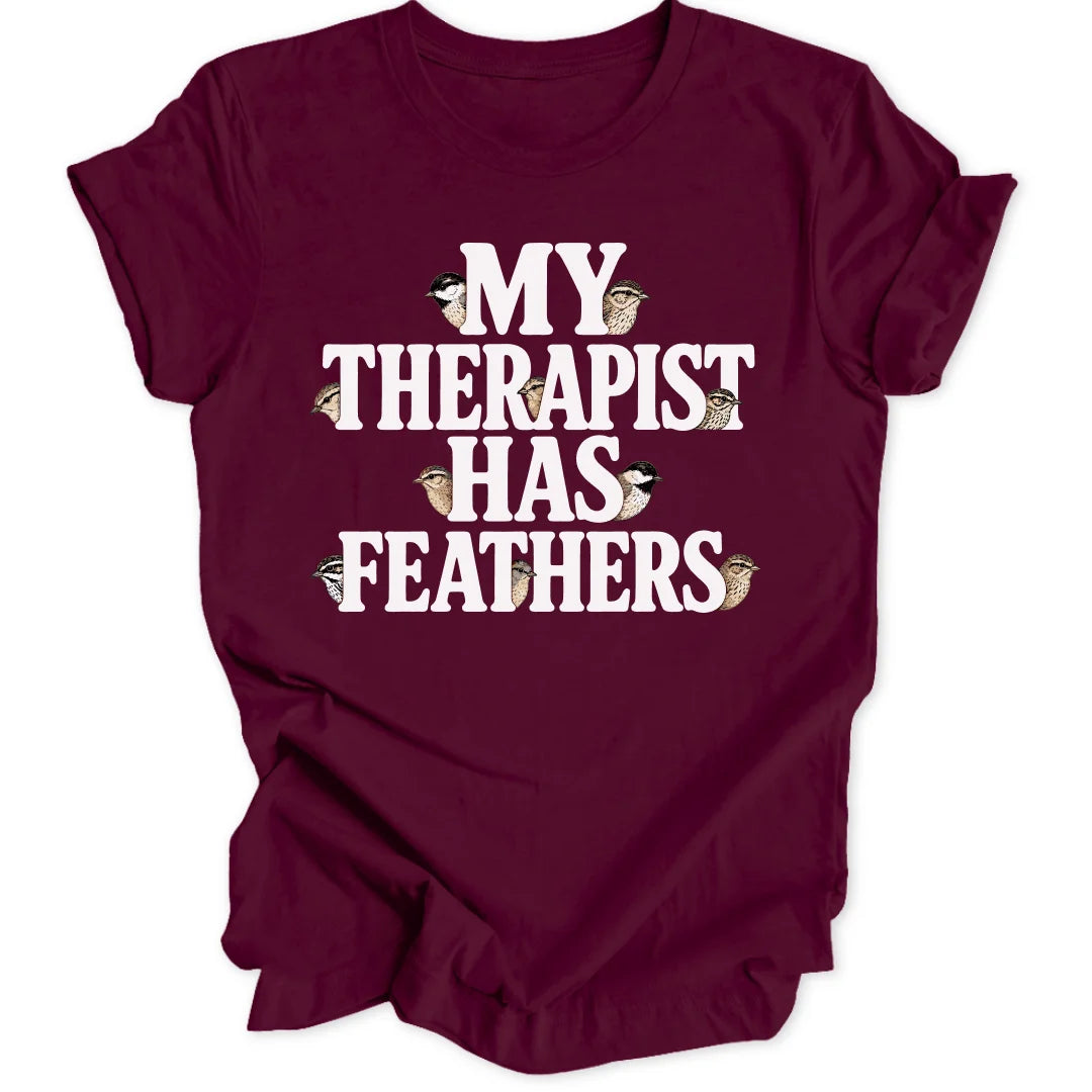 Bird Therapist - Maroon