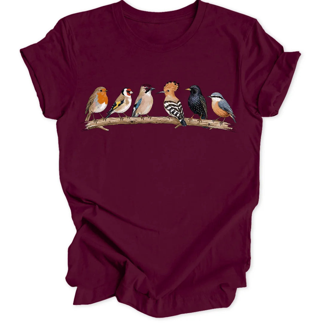 Bird Branch 2.0 - Maroon
