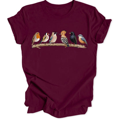 Bird Branch 2.0 - Maroon