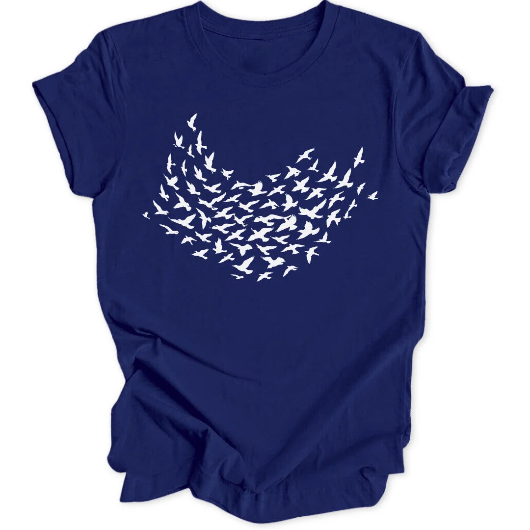 Bird Flock - Navy