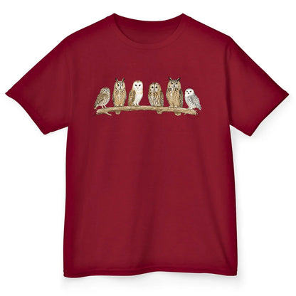 Owl Branch - Cardinal Red