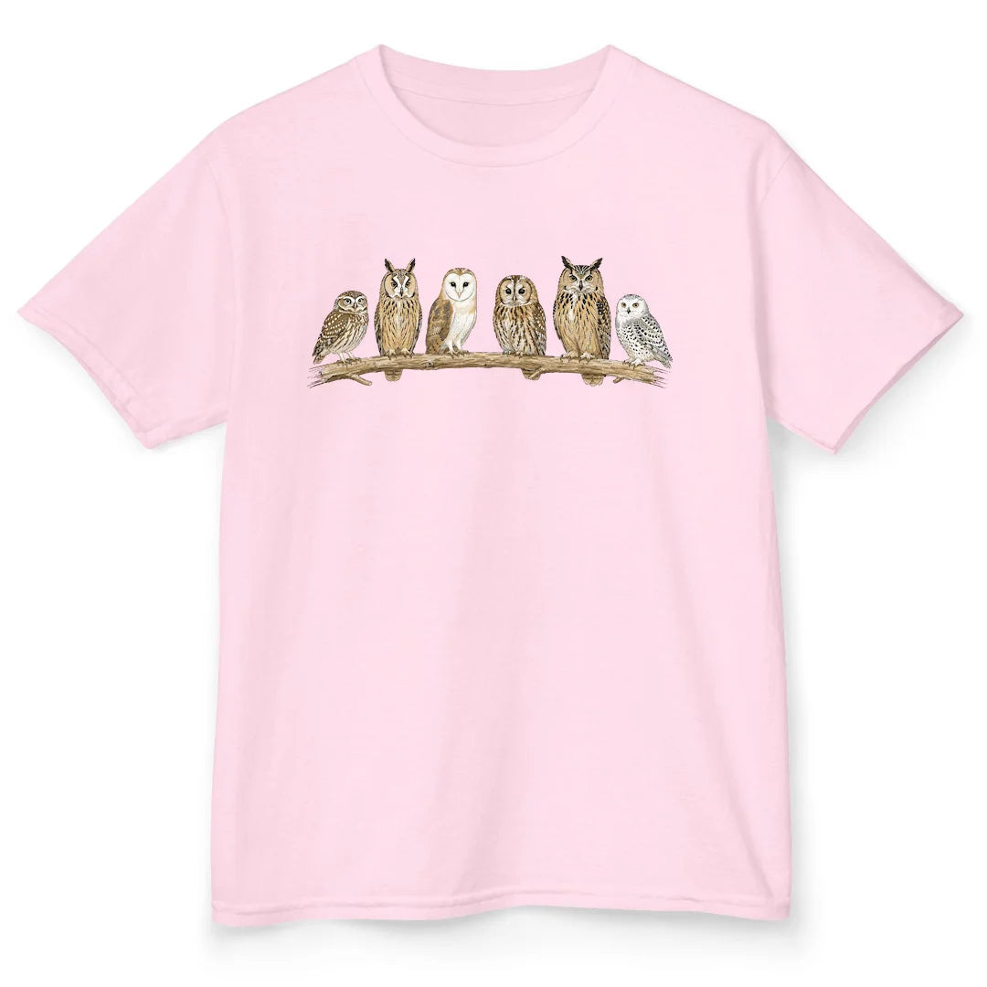 Owl Branch - Light Pink