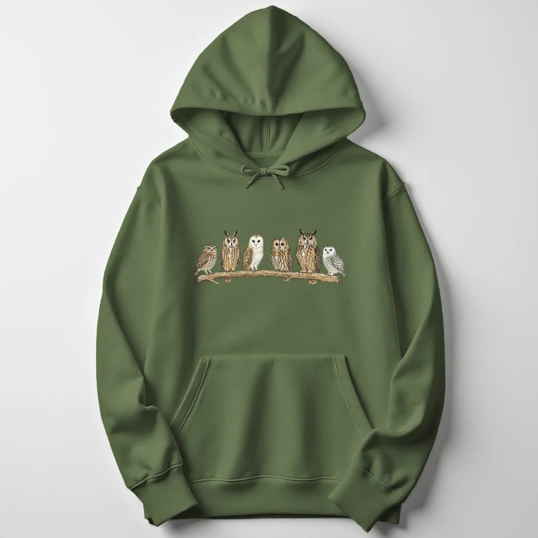 Owl Branch - Military Green