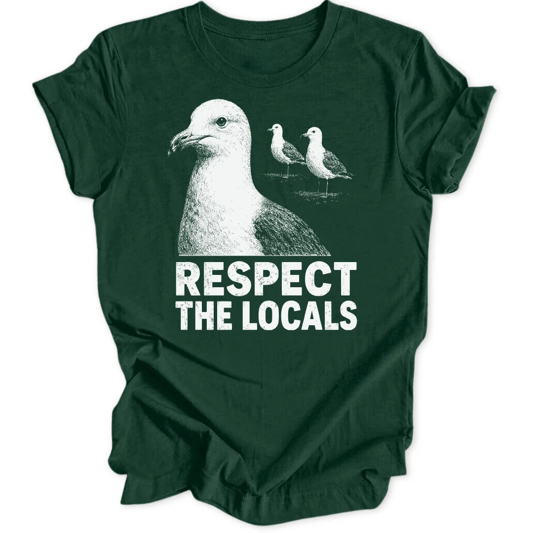 Respect Seagulls - Forest Green