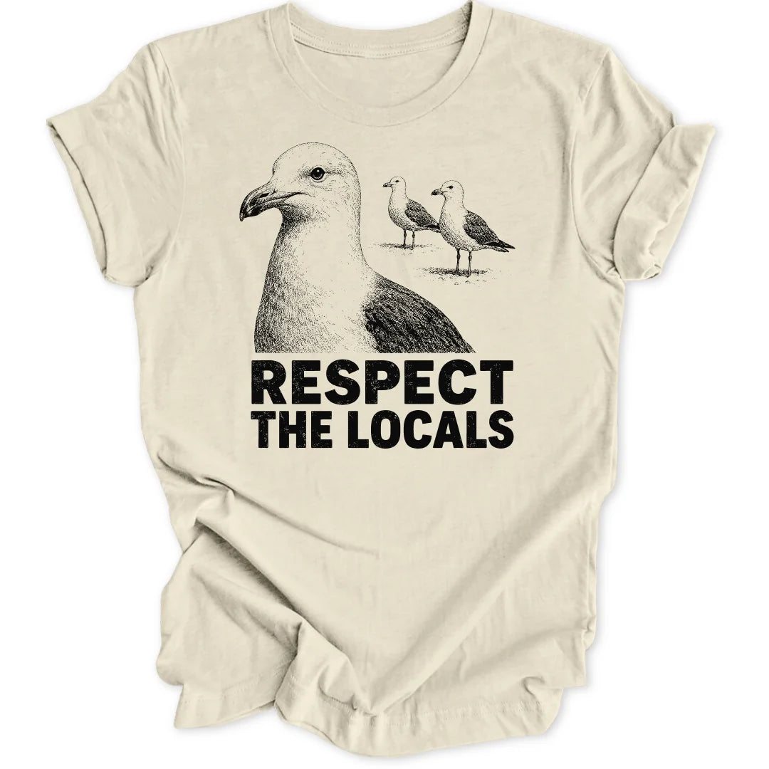 Respect Seagulls - Natural