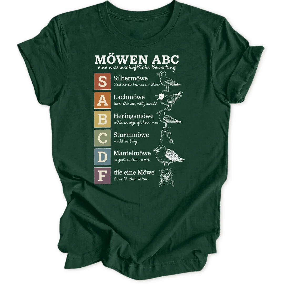Möwen ABC - Forest Green