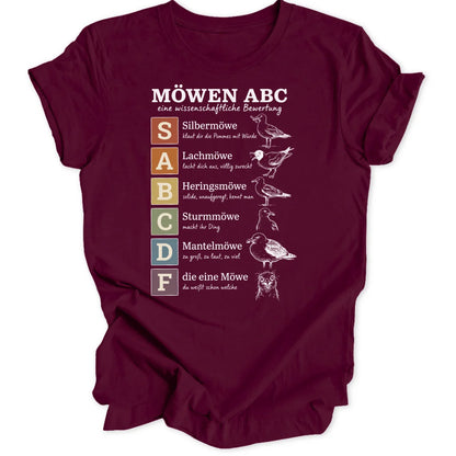 Möwen ABC - Maroon
