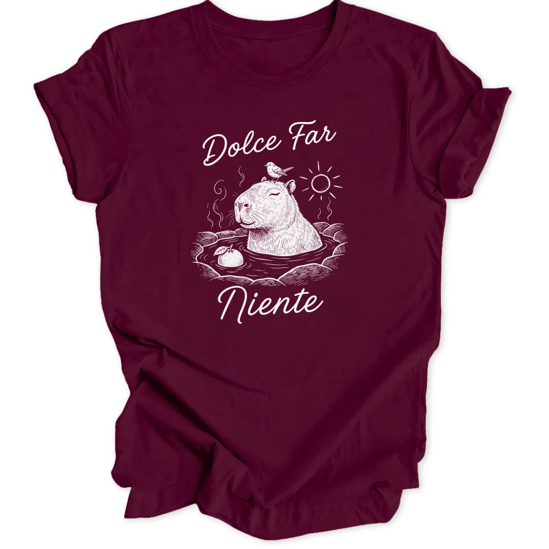Dolce Far Niente - Maroon