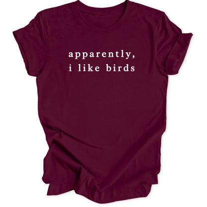 I like birds - Maroon