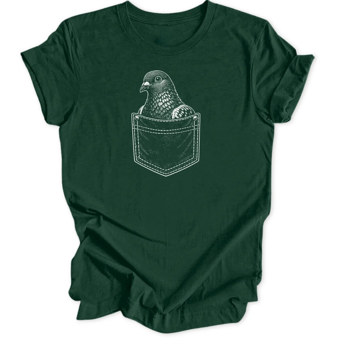 Pigeon in a Pocket - Forest Green