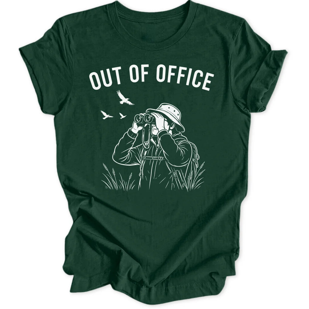 Bird Office - Forest Green