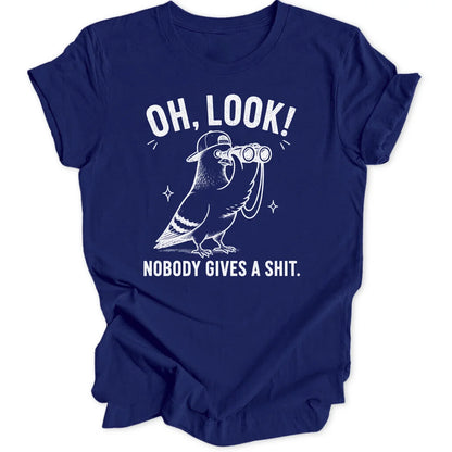 Oh Look Pigeon - Navy