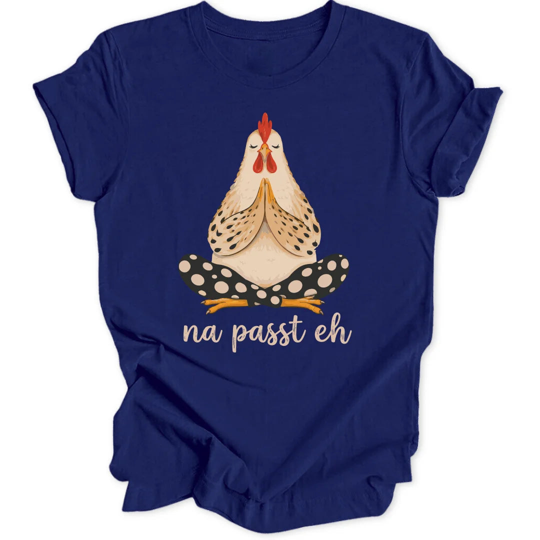 Na Passt Eh Chick - Navy