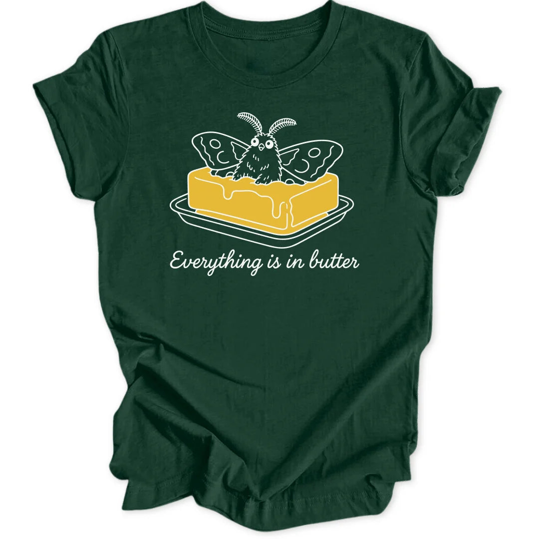 In Butter Motte - Forest Green