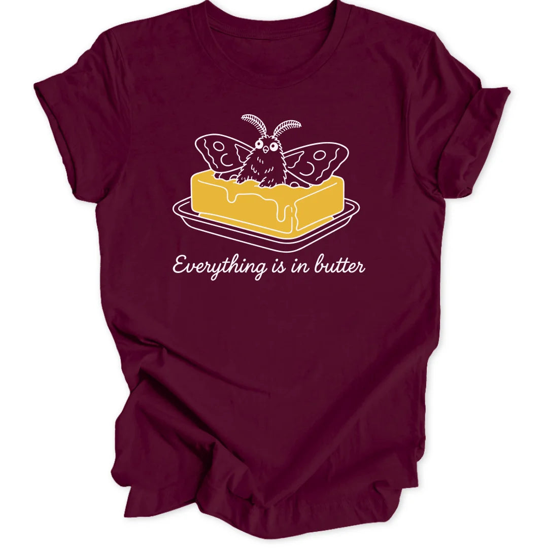In Butter Motte - Maroon