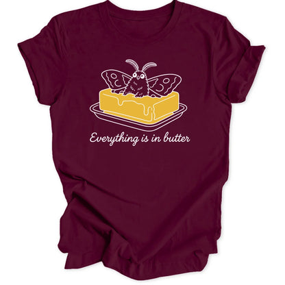 In Butter Motte - Maroon