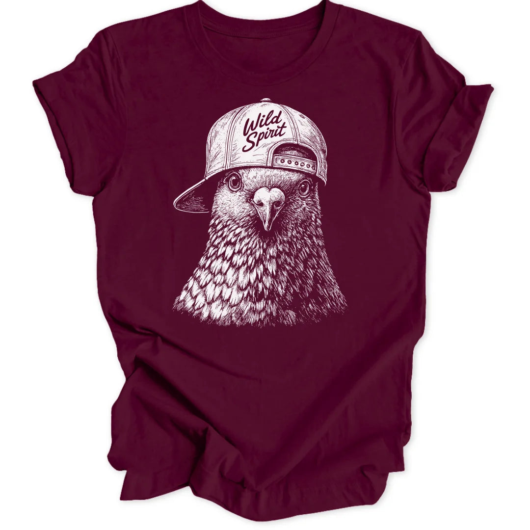 Wild Spirit Cap Pigeon - Maroon