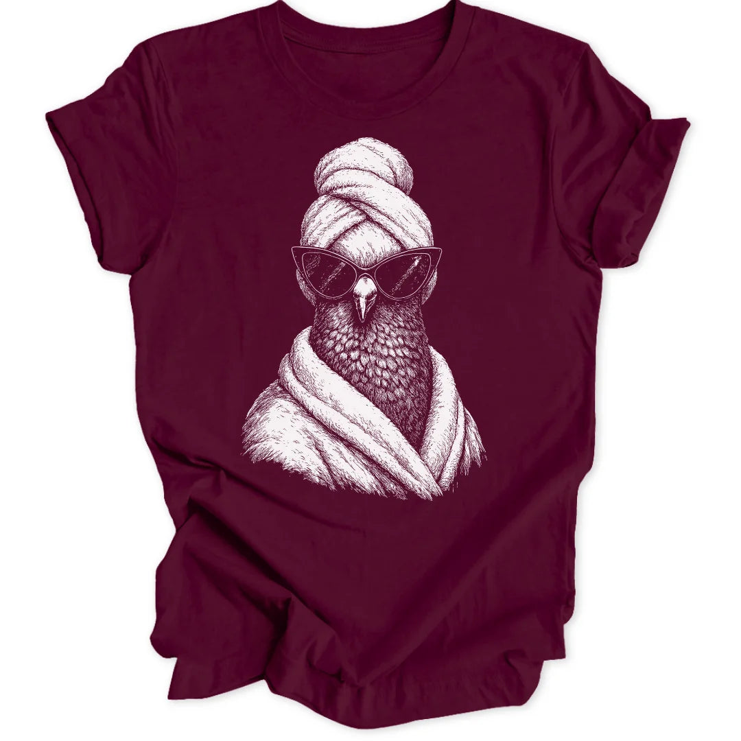 Spa Pigeon - Maroon
