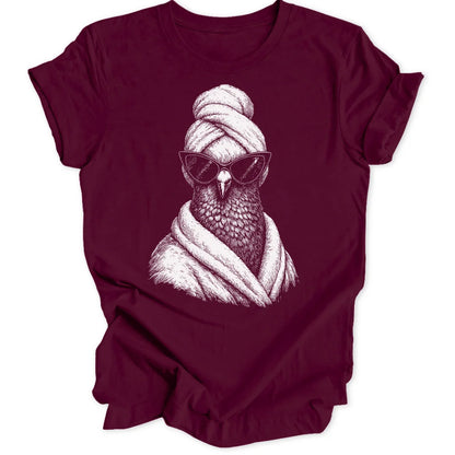 Spa Pigeon - Maroon