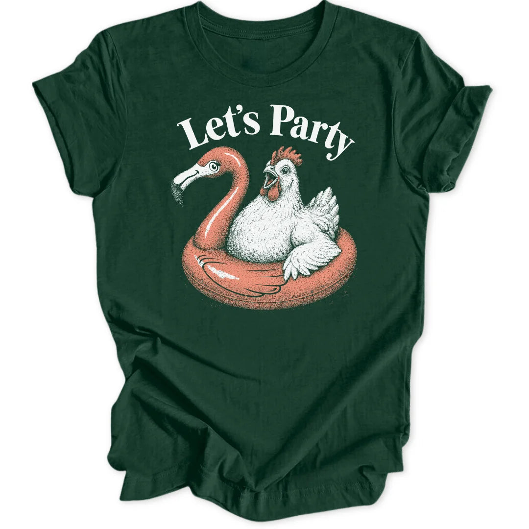Pool Party Chicken - Forest Green