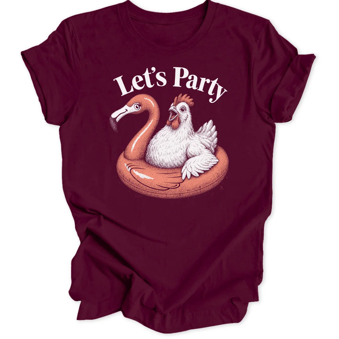 Pool Party Chicken - Maroon