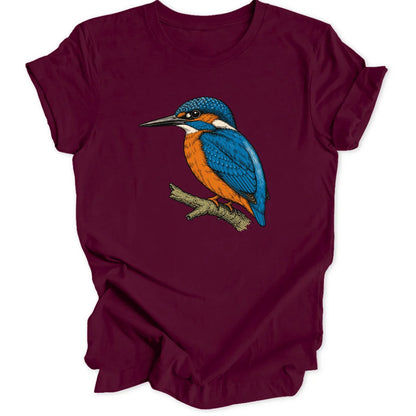 Cute Kingfisher - Maroon